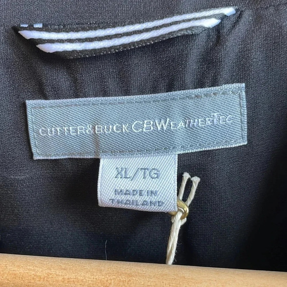 Cutter & Buck Weathertec Jacket • Black XL• New with Tags - Picture 4 of 5